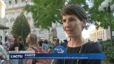 Une marche exploratoire pour les femmes à Lausanne 