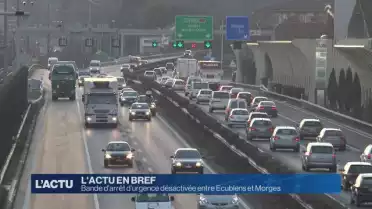 Des bouchons prévus entre Ecublens et Morges
