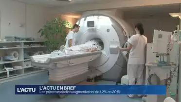 Les primes maladies augmenteront de 1,2% en 2019