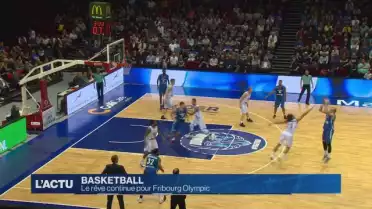 Le rêve continue pour Fribourg Olympic