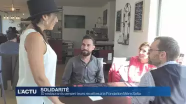 10 restaurants versent leurs recettes pour la bonne cause