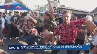 Un lausannois sur la scène internationale de Breakdance