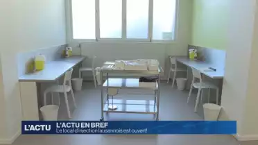 Le local d'injection lausannois est ouvert !