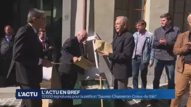 Pétition contre des éoliennes déposée au Grand Conseil