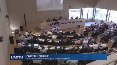 La facture du Parlement plus chère que prévu