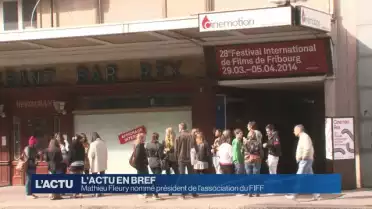 Mathieu Fleury nommé président de l&#039;association du FIFF