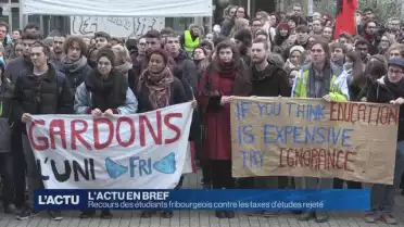 Le TF rejette le recours sur les taxes d&#039;études