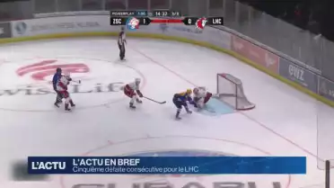 Cinquième défaite consécutive pour le LHC