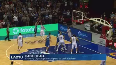 Olympic porte drapeau du basket suisse