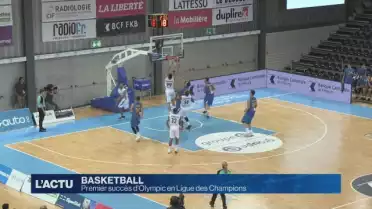 Premier succès pour Olympic en Champions League