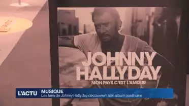 Les fans de Johnny Hallyday découvrent son album posthume