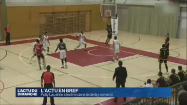 Pully Lausanne s&#039;incline dans le derby romand