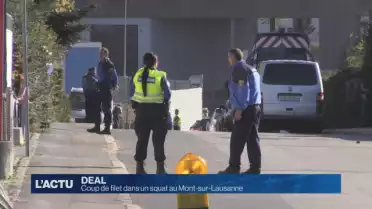 Coup de filet anti-drogue dans un squat
