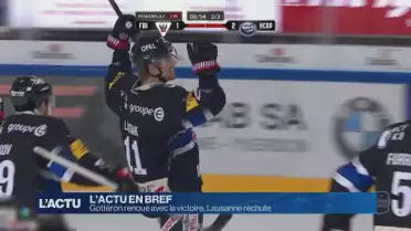 Gottéron gagne, Lausanne sombre.