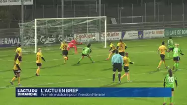 Première victoire pour Yverdon Féminin