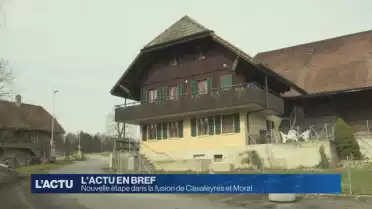 Nouvelle étape dans la fusion de Clavaleyres et Morat