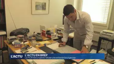 Le PLR fribourgeois refuse une entente bourgeoise