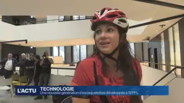 Une nouvelle génération d’exosquelette développée à l’EPFL