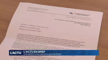 712 signatures pour sauver la gare de Rosé.
