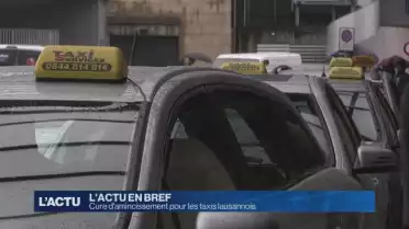 Cure d&#039;amincissement pour les taxis lausannois