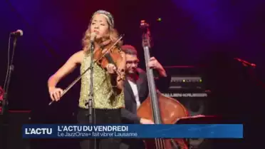 Le JazzOnze+ fait vibrer Lausanne