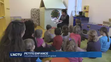 Le parascolaire vaudois en grève