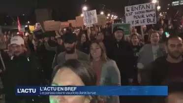 Le parascolaire vaudois dans la rue