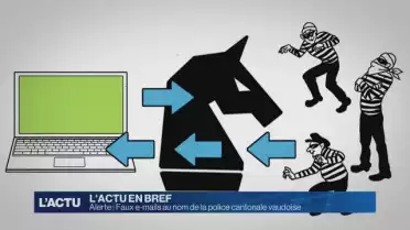 Faux e-mails au nom de la police cantonale vaudoise