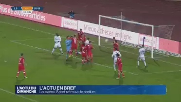 Lausanne-Sport retrouve le podium