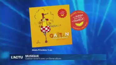 Le chanteur Gaëtan sort son 6ème album