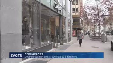Ouverture des commerces à Fribourg le 8 décembre