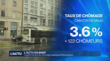 Légère hausse du chômage vaudois et fribourgeois 