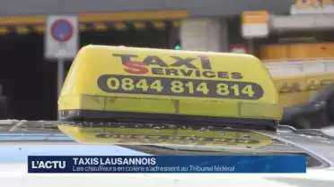 Les chauffeurs de taxis en colère
