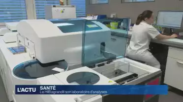 Le HIB agrandi son laboratoire d&#039;analyses