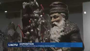Le Père Noël s&#039;invite au Château de Gruyères