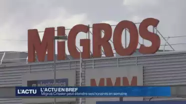 La Migros Crissier peut étendre ses horaires en semaine