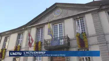 Deux élus Verts quittent leur groupe à Vevey