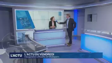 Inauguration officielle de Mediaparc à Villars-sur-Glâne