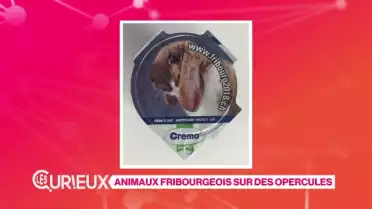 Des animaux fribourgeois sur des opercules