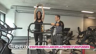 S&#039;entraîner à lancer la pierre d&#039;Unspunnen