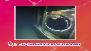 Une épave lacustre pour les plongeurs