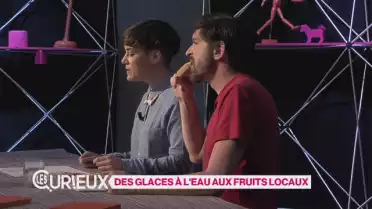 Des glaces à l&#039;eau aux fruits locaux