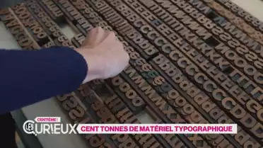 100 tonnes de matériel typographique à Sottens