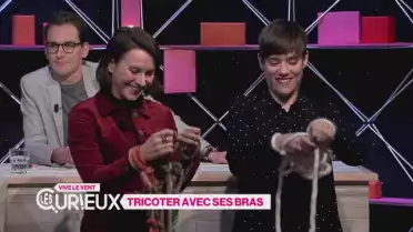 Tricoter avec ses bras