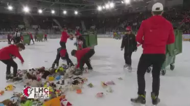 Les coulisses du lancer de peluches à Malley 2.0