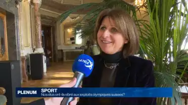 Nos élus ont-ils vibré aux exploits olympiques suisses?