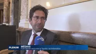 Fathi Derder veut créer le &quot;Spotify&quot; de l&#039;information