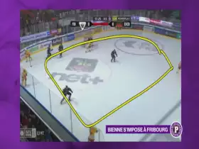 Bienne s&#039;impose à Fribourg