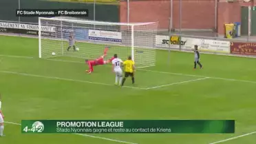 Stade Nyonnais gagne 5-1 contre Breitenrain