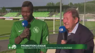 Yverdon gagne pour le dernier match de Cissé au Municipal
